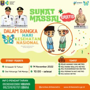 KHITAN MASAL DINKES METRO