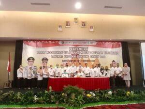 drg Erla Andrianti,MARS Kadis Kota Metro Hadiri Kegiatan Rapat Koordinasi Pembangunan Kesehatan Tingkat Provinsi Lampung. 