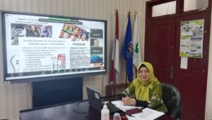drg Erla Andrianti,MARS menjadi Narasumber Webinar Online Implementasi Kawasan Tanpa Rokok (KTR) di Kota Metro