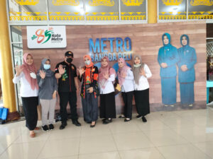 Dinas Kesehatan Kota Metro Menerima Kunjungan dari Direktorat Jendral Penyehatan Lingkungan Kementrian Kesehatan RI