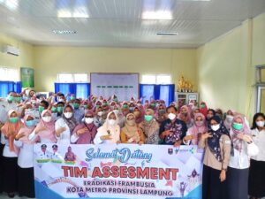 PENILAIAN SERTIFIKASI BEBAS FRAMBUSIA TINGKAT NASIONAL DI KOTA METRO TAHUN 2022