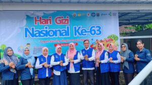 Dalam Rangka Hari Gizi Nasional Ke-63 Dinas Kesehatan Kota Metro Bersama PPPKMI cabang Kota Metro Gelar Penyuluhan di RSU Muhammadiyah Kota Metro