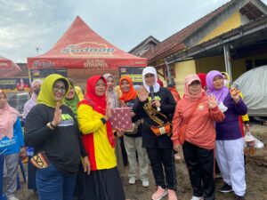 Germas di Pasar kreatif Pargoy Ganjar Agung Kecamatan Metro Barat- Dinkes Kota Metro