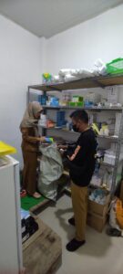Distribusi Obat dan BMHP Bulanan Ke Puskesmas Se-Kota Metro