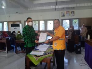 Dinkes Kesehatan Kota Metro Gelar Penandatanganan Fakta Integritas dan Perjanjian Kinerja Tahun 2023