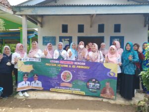 Supervisi Terpadu Pemantauan Pelaksanaan Konvergensi Stunting Dinkes Prov Lampung Kunjungi Posyandu Melati 1 Kelurahan Rejomulyo -Dinas Kesehatan Kota Metro