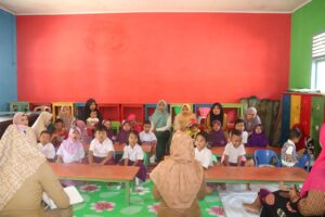 KEGIATAN AKSI BERGIZI DI PAUD AL HIDAYAH KECAMATAN METRO UTARA