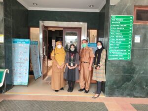 Kunjungan Dinkes Provinsi Lampung Dalam Rangka Bimbingan Teknis Program Kesling dan K3 Rumah Sakit di RSU. Permata Hati Kota Metro