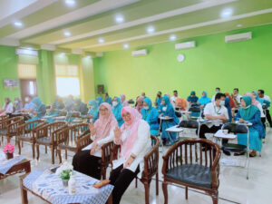 Dinkes Metro – Pendampingan Penerapan aplikasi MEWS-OBSTETRI (mW) Integrated Bagi Tenaga Kesehatan di RSUD Ahmad Yani.