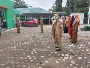 APEL RUTIN SETIAP HARI SENIN DI UPTD PUSKESMAS RAWAT INAP BANJARSARI