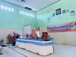 Lokakarya Mini 3 Bulanan Ke dua Lintas Sektor UPTD Puskesmas Karangrejo
