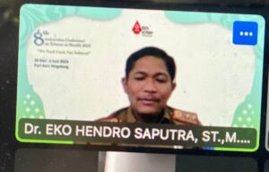 Peringati Hari Tanpa Tembakau Sedunia,Kadis Kesehatan Metro”Eko Hendro”jadi Narasumber KTR tingkat Nasional.