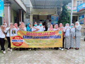 Peringati HUT Kota Metro ke 86, Dinkes Kota Metro, PKK dan YKI gelar Tes IVA dan Sadanis GRATIS