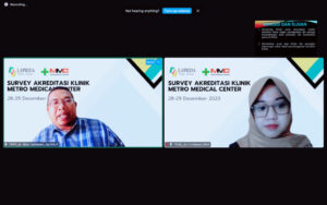 LPA-Laprida Survei Akreditasi Klinik Pratama Metro Medical Center Kota Metro