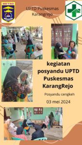 Kegiatan Posyandu Rutin Puskesmas Karangrejo