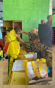 PELAKSANAAN PIN POLIO PUTARAN 1 WILAYAH KERJA UPTD PUSKESMAS PURWOSARI