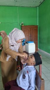PELAKSANAAN PIN POLIO PUTARAN 1 WILAYAH KERJA UPTD PUSKESMAS PURWOSARI