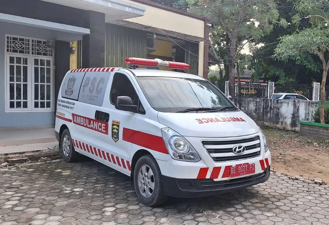 Beri Pelayanan Terbaik Bagi Masyarakat, Dinkes Metro Terus Siagakan Ambulance Gratis PSC 119