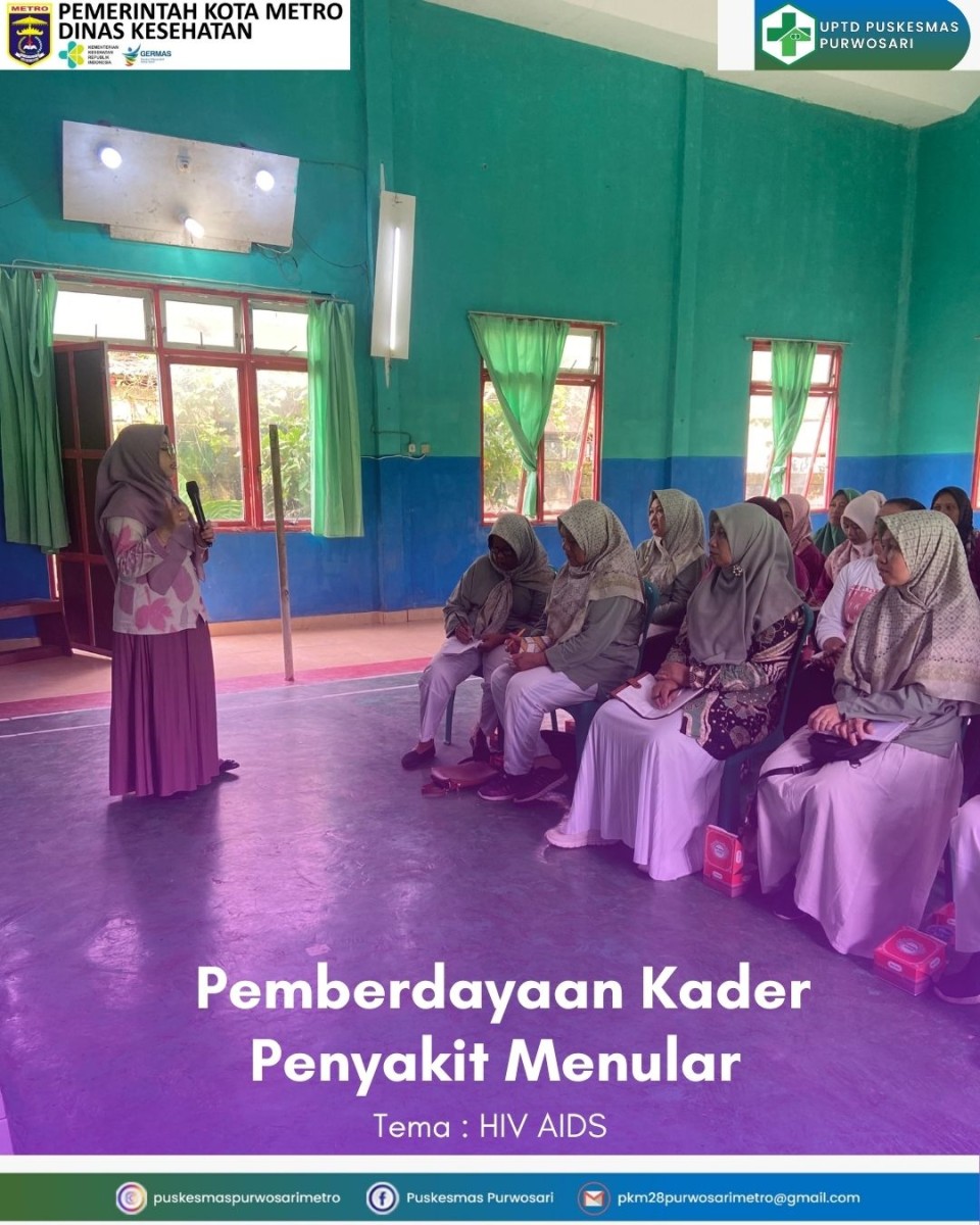 Pemberdayaan Kader Penyakit Menular