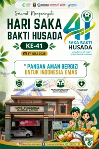 SELAMAT MEMPERINGATI HARI SAKA BAKTI HUSADA KE-41