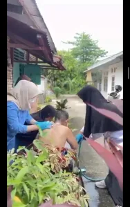 INOVASI PELAYANAN KESEHATAN JIWA UPTD PUSKESMAS YOSOMULYOGEMAR BERAKSI(Gerakan Mandi Bersih, Bercukur, Potong Kuku, dan Sikat Gigi)