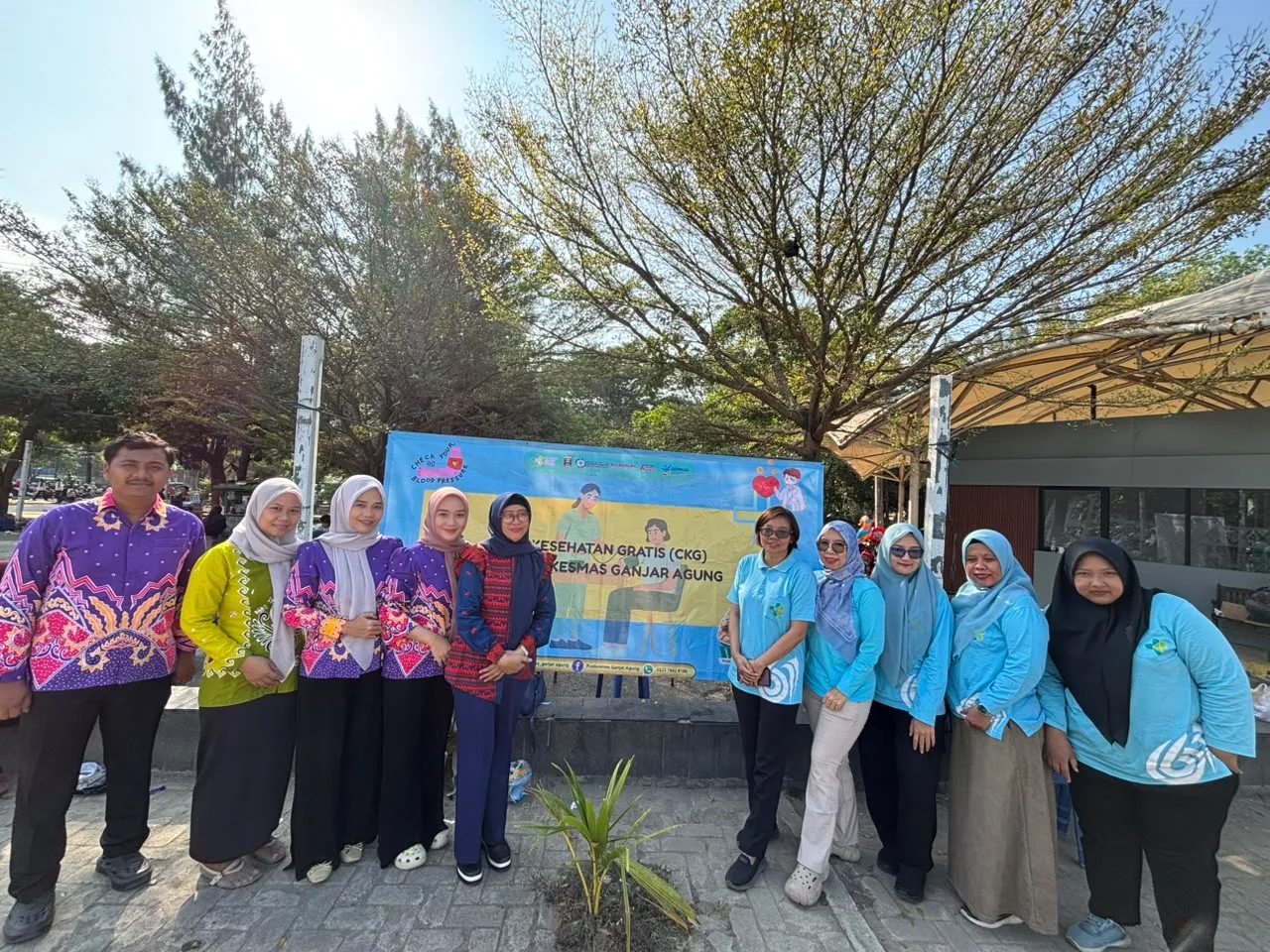 CEK KESEHATAN GRATIS (CKG) UPTD.PUSKESMAS GANJAR AGUNG DALAM RANGKA MEMPERINGATI HARI ANAK NASIONAL