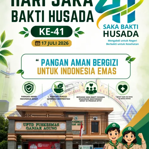 SELAMAT MEMPERINGATI HARI SAKA BAKTI HUSADA KE-41