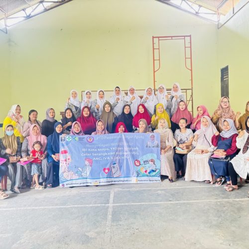 “IBI Cab Kota Metro Sukses Gelar Kelas Ibu Hamil dan Skrining Risiko Kehamilan dengan Pemeriksaan USG dalam Rangkaian HKN Hari Pertama”