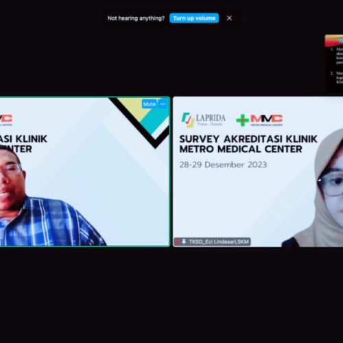 LPA-Laprida Survei Akreditasi Klinik Pratama Metro Medical Center Kota Metro