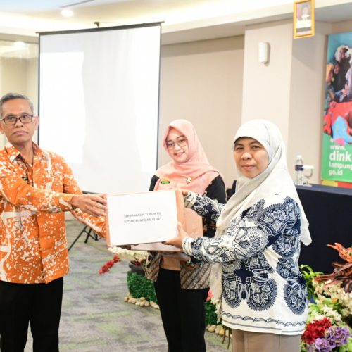 Germas 2024: Dinas Kesehatan Kota Metro Terima Penghargaan Atas Laporan dan Pelaksanaan Terbaik” Tingkat Provinsi Lampung